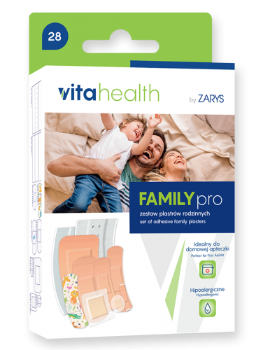 VitaHealth – FAMILYpro sada rodinných náplastí 28ks
