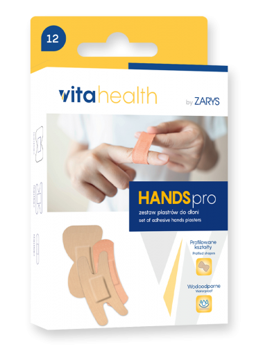 VitaHealth – HANDSpro sada náplastí na ruku 12ks