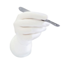 Sempermed Supreme, operační latexové rukavice vel. 6,5, bez pudru, sterilní (50párů/bal)