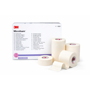 3M™ Microfoam elastická náplastová bandáž 2,5cmx5m (12ks)