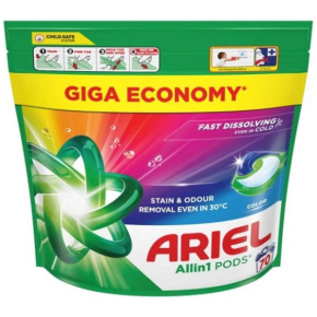 Ariel All in 1 Pods Color Kapsle na praní 70 PD
