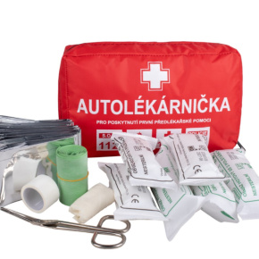Autolékárnička textilní modrá- typ I (min. expirace r.2030) 