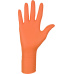 Rukavice NITRILEX® HighRisk oranžová–vel.L (100ks/bal)(10bal/kart) 