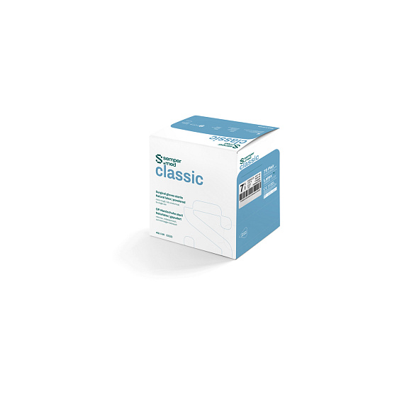 Sempermed Classic, operační latexové rukavice s pudrem, sterilní (70párů/bal)