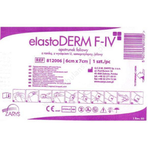 Elastoderm F I.V 6x7cm 100ks Elastoderm F I.V 6x7cm 100ks