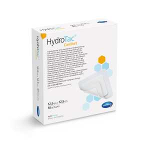HydroTac Comfort - hydroaktivní obvaz na rány 12,5x12,5cm (10ks)