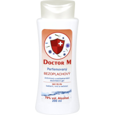 Doctor M - Biocidní, antivirový a antibakteriální dezinfekční gel parfémovaný 200ml