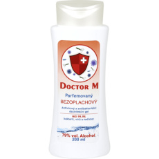 Doctor M - Biocidní, antivirová a antibakteriální oplachová dezinfekce parfémovaná 200ml Doctor M - Biocidní, antivirová a antibakteriální oplachová dezinfekce parfémovaná 200ml