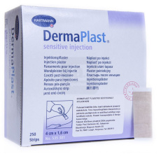DermaPlast soft injection náplasti 4x1,6cm (250ks/bal) DermaPlast soft injection náplasti 4x1,6cm (250ks/bal)