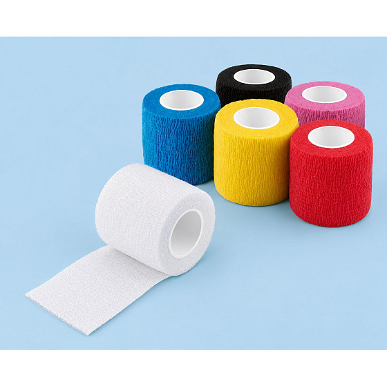 yellowBAND kohezivní bandáž 5 cm bílá
