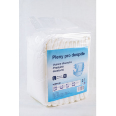 Plenkové kalhotky samolepící – velikost L /2250ml (10ks) Plenkové kalhotky samolepící – velikost L /2250ml (10ks)