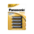 PANASONIC BRONZE Baterie tužková alkalická LR6 (AA) / Blistr 4ks