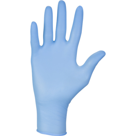 Vyšetřovací rukavice NITRYLEX CLASSIC bez pudru modrá–vel.XL (100ks/bal)(10bal/kart) 