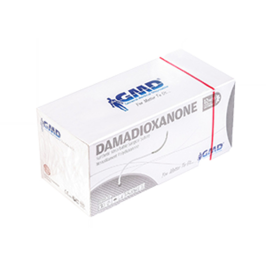 DAMADIOXANONE USP 4-0/75cm/jehla 16mm, 1/2kruh taper point PDO fialová (12ks/bal);6
