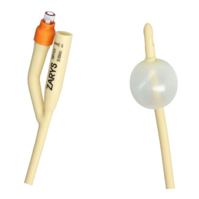 Katetr Foley 2cestný CH16 oranžový s balonkem 5-10ml (10ks)