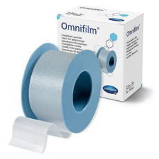 Omnifilm náplast na cívce z porézní fólie 1,25cm x 9,2 m, 1ks Omnifilm náplast na cívce z porézní fólie 1,25cm x 9,2 m, 1ks