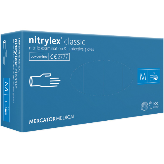 Vyšetřovací rukavice NITRYLEX CLASSIC (100ks)