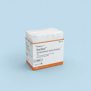 Excilon™ AMD antimikrobiální I.V náplast s výřezem, sterilní, 10x10cm (25x2ks) Excilon™ AMD antimikrobiální I.V náplast s výřezem, sterilní, 10x10cm (25x2ks)