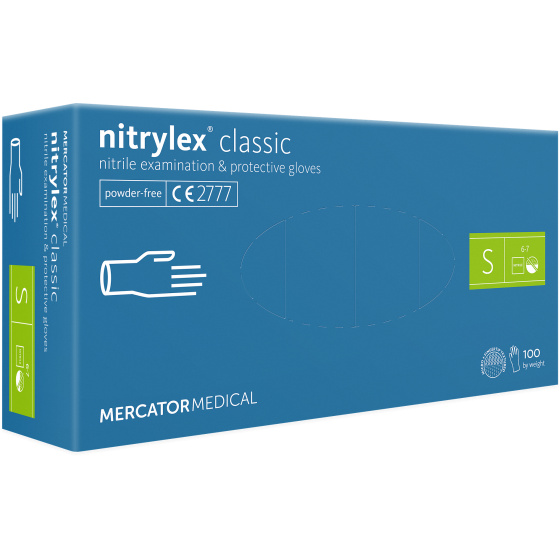Vyšetřovací rukavice NITRYLEX CLASSIC (100ks)