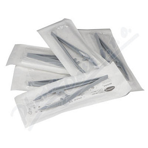Pinzeta anatomická 12,5cm - jednorázová plastová sterilní Pinzeta anatomická 12,5cm - jednorázová plastová sterilní