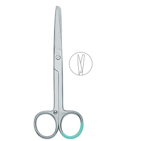 Chirurgické nůžky hrotnato-tupé rovné 14,5cm