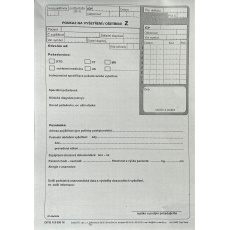 Poukaz na vyšetření/ošetření "Z" A4 (blok 100 listů)