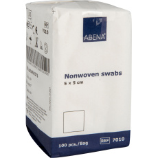 ABENA Nesterilní komprese z NT 5x5cm (100ks) ABENA Nesterilní komprese z NT 5x5cm (100ks)
