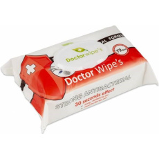 Doctor Wipe's Strong Antibacterial vlhčené ubrousky 72ks Doctor Wipe's Strong Antibacterial vlhčené ubrousky 72ks