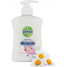 Dettol tekuté mýdlo s výtažkem heřmánku 250 ml - pumpa Dettol tekuté mýdlo s výtažkem heřmánku 250 ml - pumpa