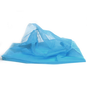 Jednorázový povlak na malý polštář - modrý 60x40 cm(10ks)