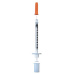 Stříkačka inzulinová BD 0,5ml U100, 30 G, 8mm (100ks/bal)(5bal/kart)