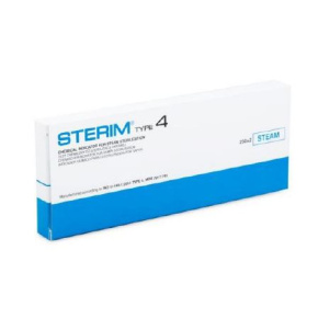 Víceparametrový chemický test pro parní sterilizaci Sterim, typ 4 (2x250ks)