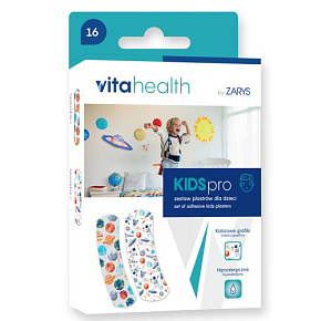 VitaHealth – KIDSpro náplast s dětským motivem pro KLUKY 16ks VitaHealth – KIDSpro náplast s dětským motivem pro KLUKY 16ks
