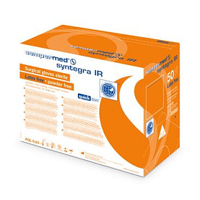 Sempermed® Syntegra IR, bez pudru vel. 7,5 (50párů) Sempermed® Syntegra IR, bez pudru vel. 7,5 (50párů)
