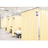 Antimikrobiální závěsy ELERS MEDICAL 750x260 cm, pastelově žlutý