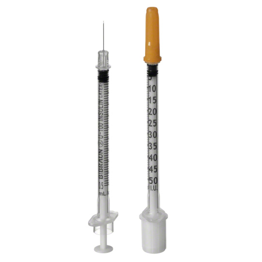 Omnican® 50 Stříkačka inzulinová U100 0,5ml, 30G 0,3x12mm,SGL (100ks)
