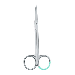 Chirurgické nůžky Iris hrotnaté zahnuté, 11,5 cm, sterilní (1ks) Chirurgické nůžky Iris hrotnaté zahnuté, 11,5 cm, sterilní (1ks)