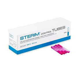 STERIM Test HV sterilizace, kontrolní trubičky, typ 5 integrátor, 160°C/60 min (100ks)