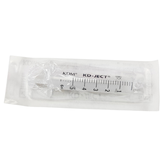 Stříkačka KDM KD-JECT 2-dílná 5ml (100ks) (20bal/kart) excentr.