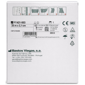 Elastický síťový tubulární obvaz vel.3 (koleno, lýtko) délka 25m