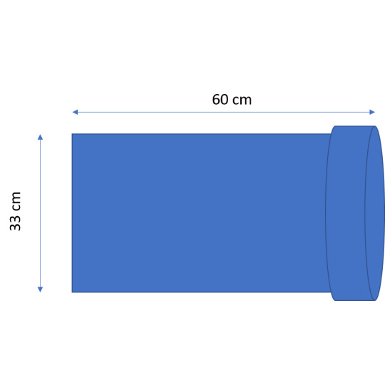 Návlek na končetinu 33x120 cm 