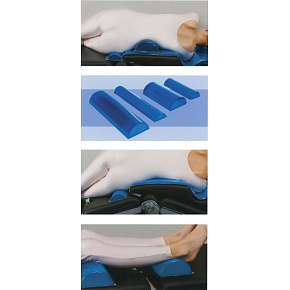 GELOVÁ PODLOŽKA - univerzální půlválec 30x10x4cm