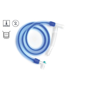 Jednorázový dýchací okruh, podélně dělený, pro dospělé, 1,5m