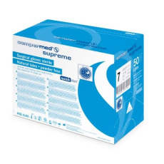 Sempermed Supreme, operační latexové rukavice vel. 7 bez pudru, sterilní (50párů/bal) Sempermed Supreme, operační latexové rukavice vel. 7 bez pudru, sterilní (50párů/bal)