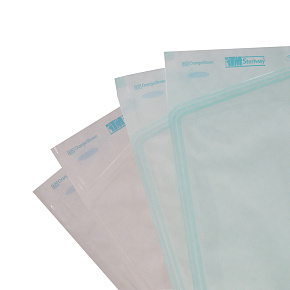 Sterilizační sáček skládaný papír/fólie, š. 10x30cm, 60 gsm, ind. P,EO,F, (900ks) Sterilizační sáček skládaný papír/fólie, š. 10x30cm, 60 gsm, ind. P,EO,F, (900ks)