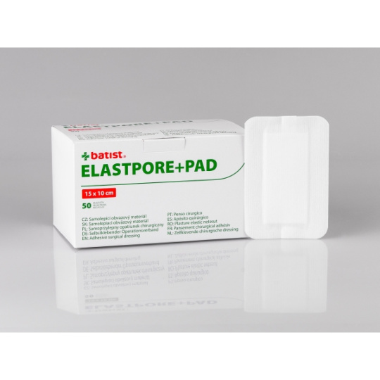ELASTPORE+PAD steril. 10x15cm (50ks)