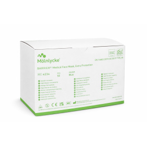 Ústenka s úvazky Mölnlycke BARRIER, Extra Protection, Anti f (50ks)