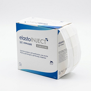 ElastoINJECT - poinjekční náplast 2x4cm s perforací v 5m roli (250ks)