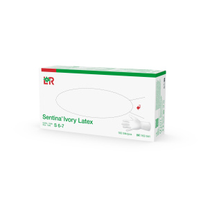 Sentina Ivory Latexové bez pudru vel.XS (100ks) 