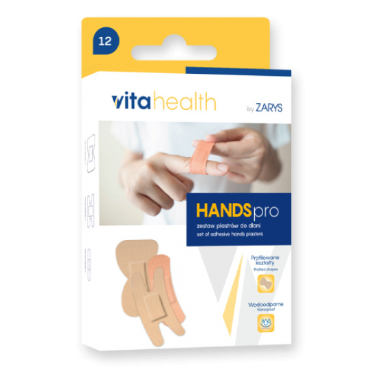 VitaHealth – HANDSpro sada náplastí na ruku 12ks